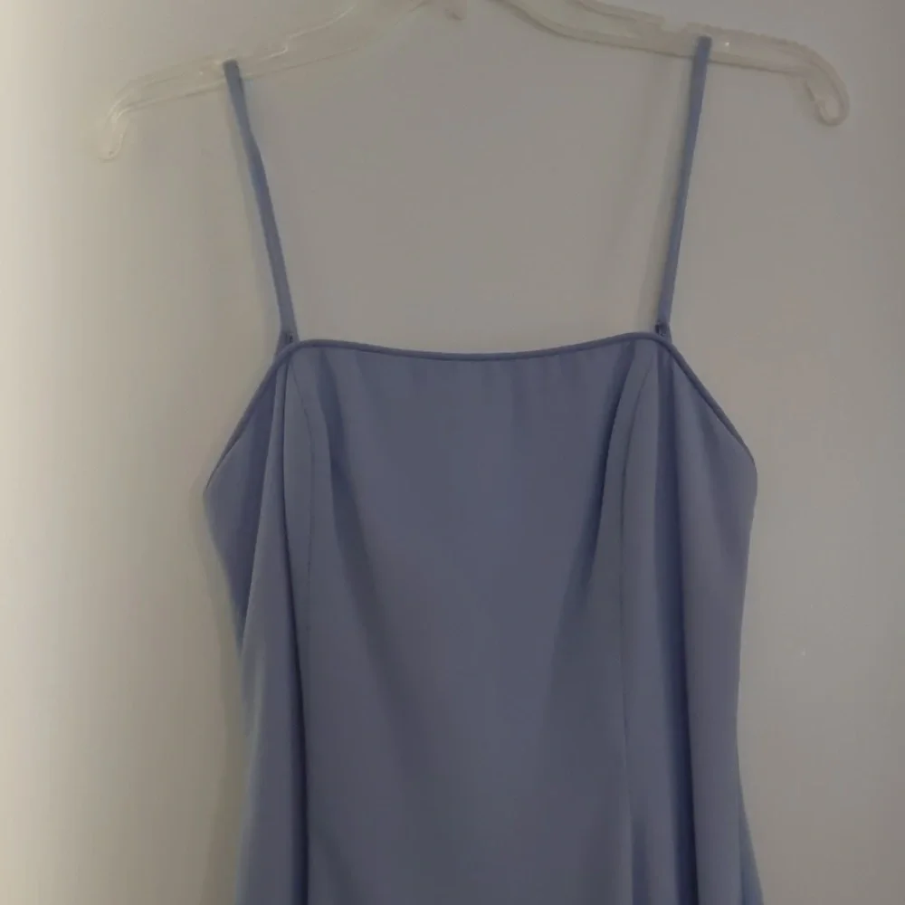 Y2K Formal slip periwinkle dress - Picture 2 of 5